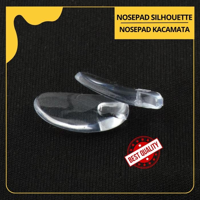 Aksesoris Kacamata Silikon Nosepad Silhouette -Termurah [NPSIL]