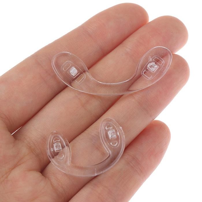 1PCS Nosepad Sambung Baut Bantalan Hidung Kacamata Bahan Silikon [NPBS]