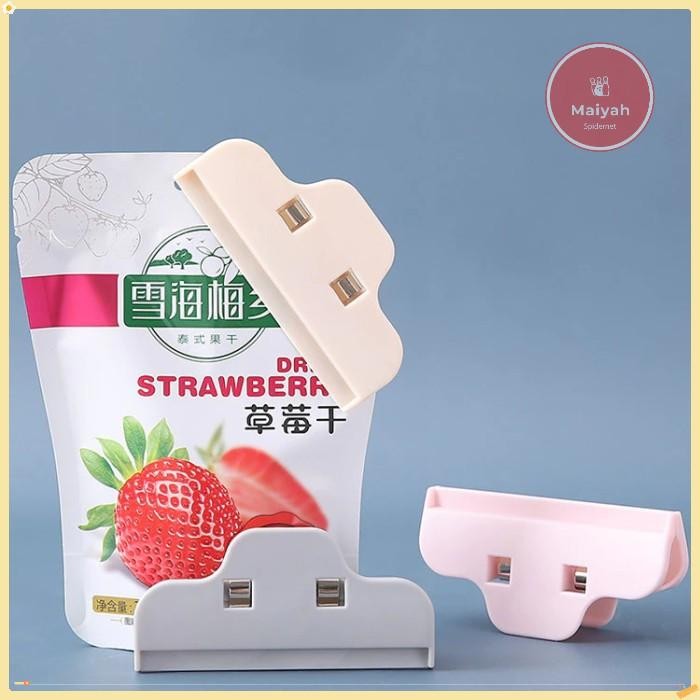 

Klip Penjepit Bungkusan Snack Makanan cemilan penutup menutu Serbaguna Seal Sealing Bag Clips Sealer