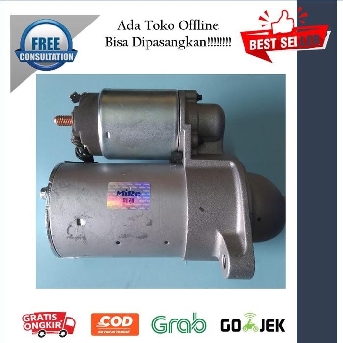 Starter Accent Verna Avega Getz Matrix Elantra Starter Assy Hyundai Kode 001