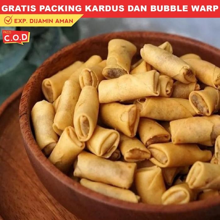 

sumpia udang 250 gram snack kiloan makanan ringan cemilan camilan jajanan viral enak