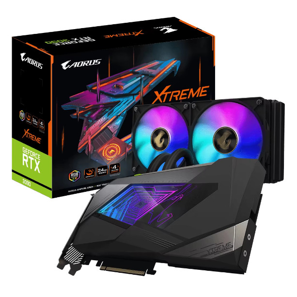 BEST DEAL ORIGINAL NEW 100 tested ok AORUS GeForce RTX 3090 XTREME WATERFORCE 24G graphics card