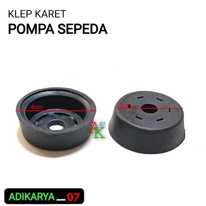 Klep Karet Pompa Sepeda Tabung Klep Pompa Angin Bahan Karet Ukuran 4cm