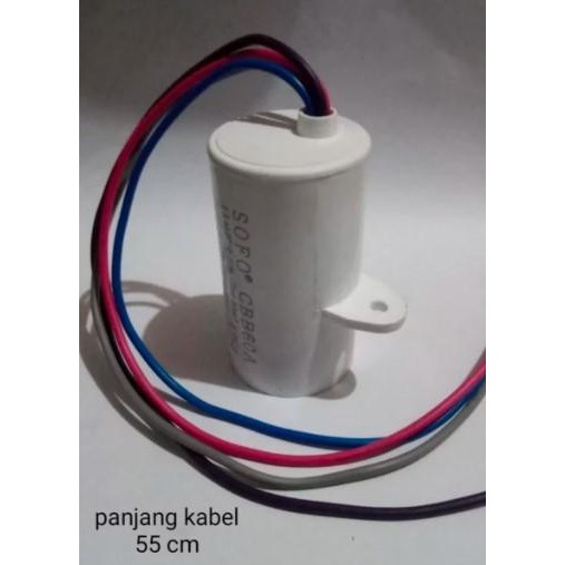 Kapasitor Mesin Cuci Sharp Original 11 3 uF SOFO Pengganti Epcos