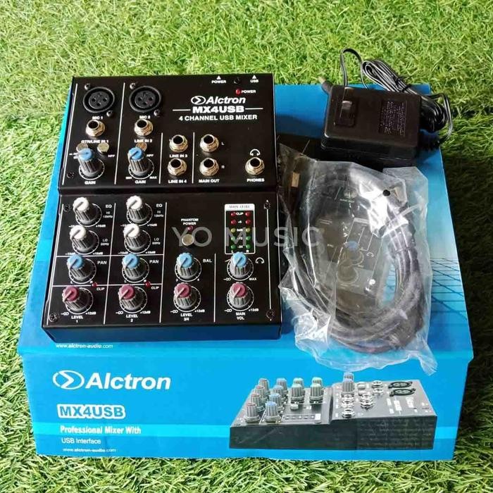 Mixer Alctron Recording MX6 MX 6 Multichannel Recording Tech Indonesia