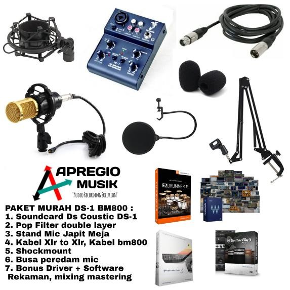 Paket Home Recording DS1 BM800