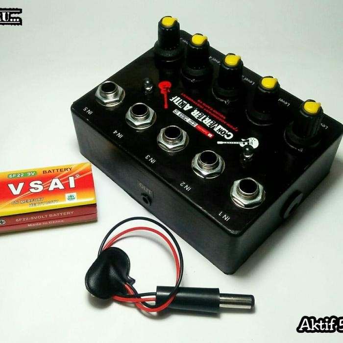 Converter Soundcard V8 Aktif 5 Input