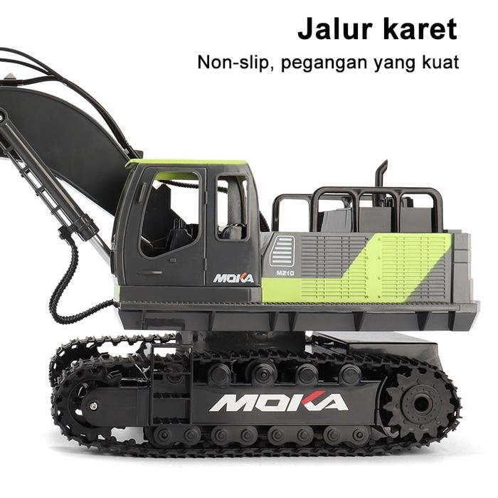 Eskafator Exavator Beko Bego Mainan Anak RC Remot Control Alat Berat