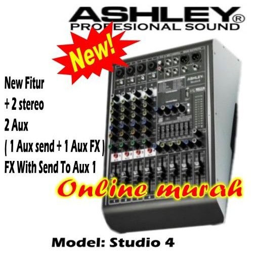 POWER MIXER ASHLEY STUDIO4 studio 4