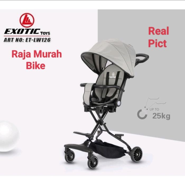 Magic Stroller Sepeda Stroller ET-126 Roda 4 Dorongan Bayi Stroller