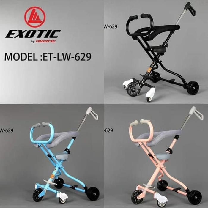 Kursi Dorong Anak Mini Trike Stroller Exotic LW 629