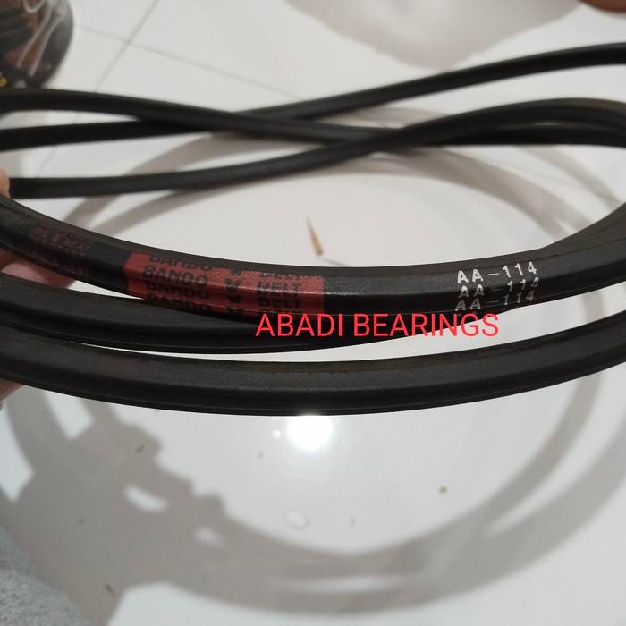 FANBELT VBELT BAN KIPAS AA 114/AA-114/AA114 BANDO Best Quality