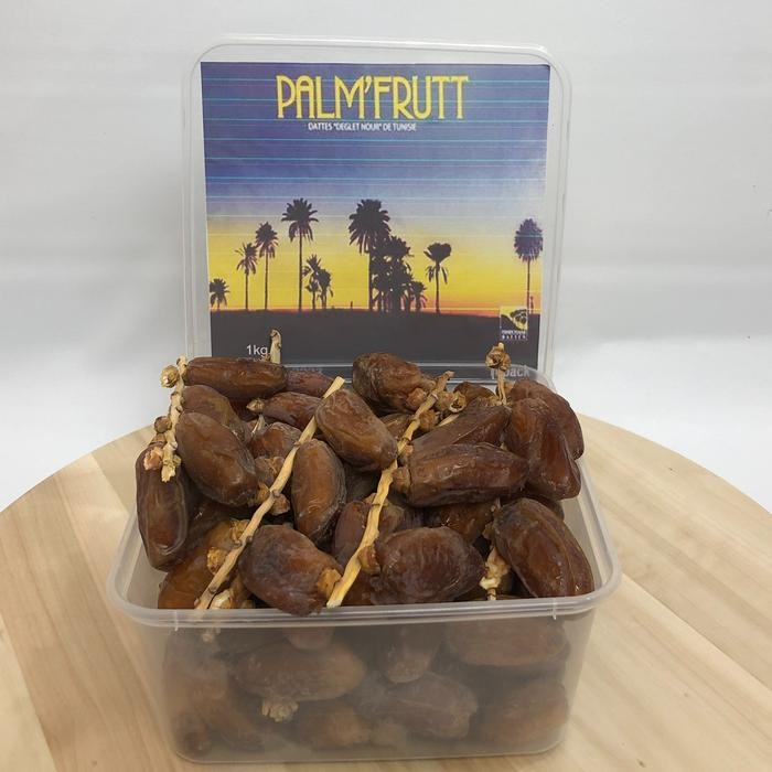 

New Kurma Tunisia Original Palm Fruit 1 kg - premium tunisia Food Kering Cemilan Makanan Manis