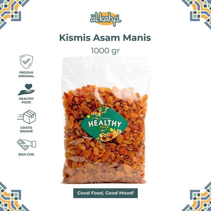 

New Kismis Asam Manis 1 Kg Kismis Golden Raisin Original