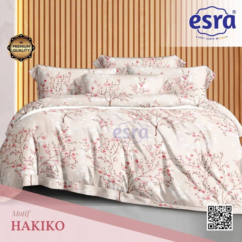 Sprei Set Premium Katun ESRA Motif Hakiko