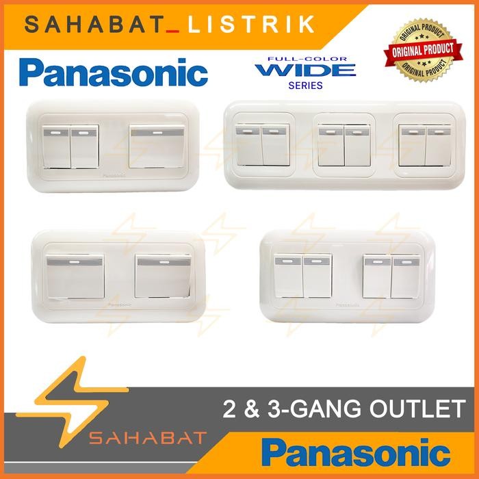 PANASONIC SAKLAR SERI / SAKLAR ENGKEL / SAKLAR HOTEL / STOP *