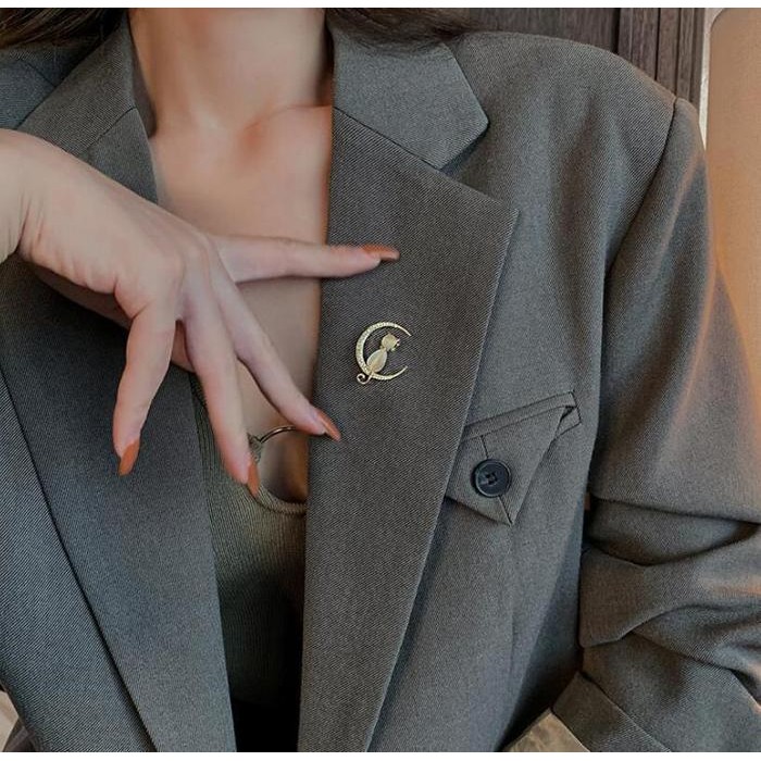 Bros Kucing Peniti & Pin Tusuk Clips *