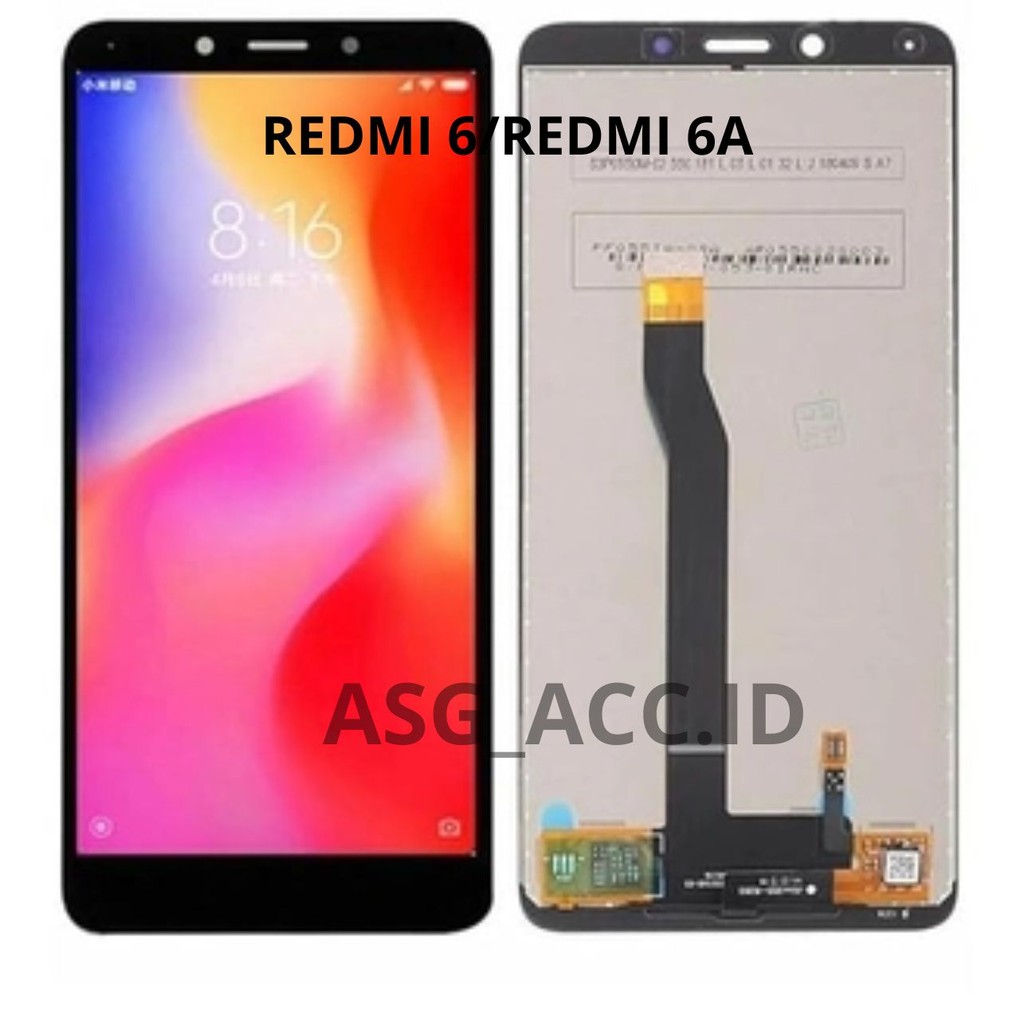 LCD XIAOMI REDMI 6/REDMI 6A FULLSET  ORIGINAL