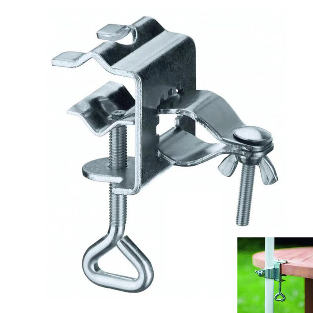 Balcony Umbrella Holder Parasol Table Clamp Patio Beach Umbrella Holder for Parasols 24mm-32mm