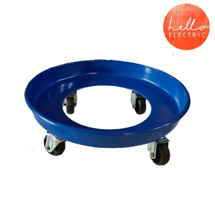 TATAKAN ALAS RODA 4 SERBAGUNA TABUNG GAS ELPIJI LPG OKSIGEN GALON AIR