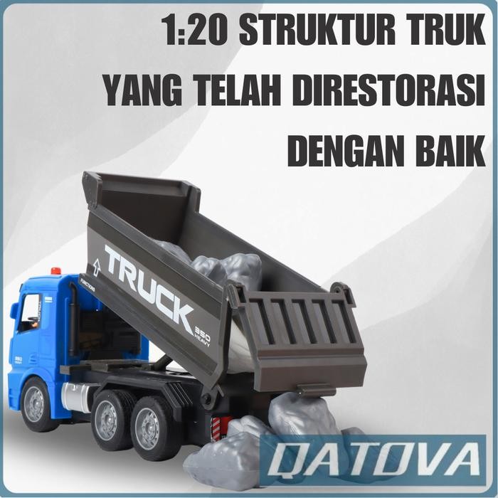 Remot Kontrol Mainan Rc Truk Molen Remote Control Truk Mainan Rc Konstruksi Mobil Molen Baterai Dump