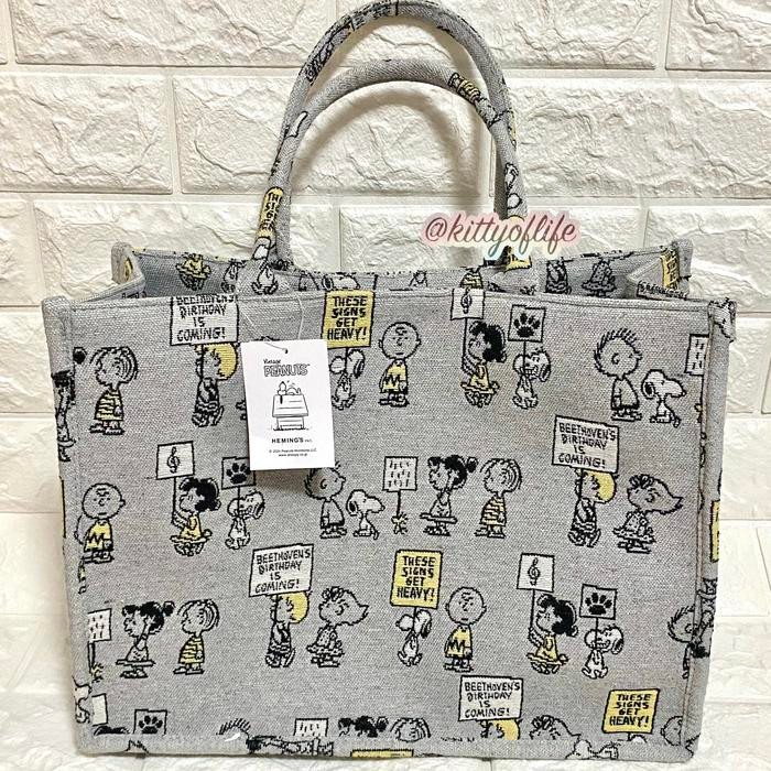 Sale Tas Tote Bag Snoopy Peanuts Original