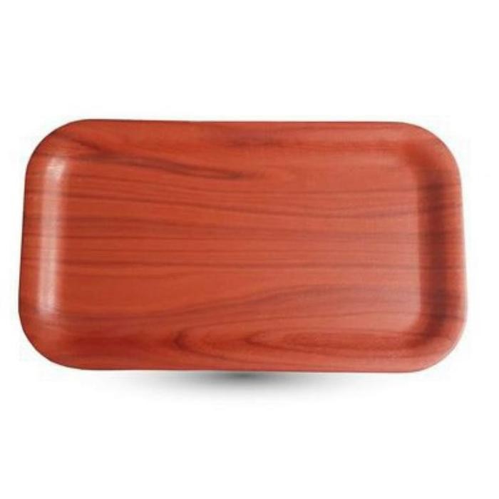 Nampan Bill Melamin Motif Kayu / Nampan Nota / Nampan Bon 13.5 x 23.5