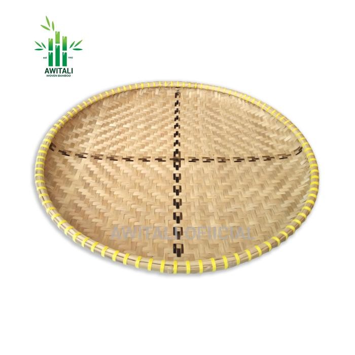 Tampah Bambu Nyiru Nampan Anyaman Bambu Jumbo 50/56/60 Tempeh Bambu