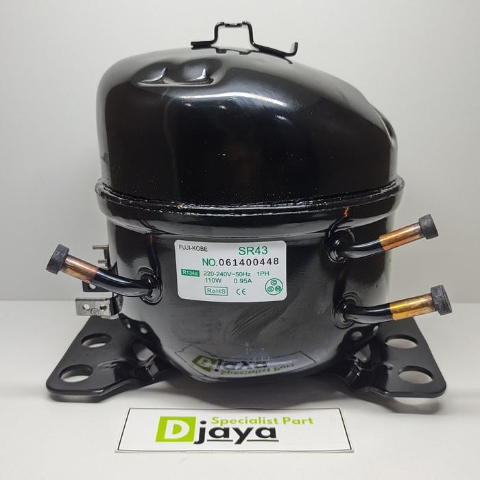 Terlaris KOMPRESOR KULKAS 1/8 PK / COMPRESSOR FREEZER 1/8 PK MERK FUJI SR43 SALE