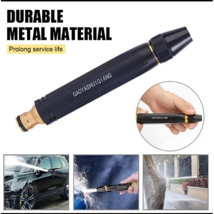 Kepala Semprotan Air Tanpa Listrik Alat Cuci Mobil Motor Siram Tanaman