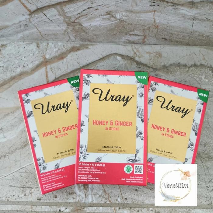 

Sale Madu Uray Honey & Ginger Stick Isi 10 Stick X 12Gr