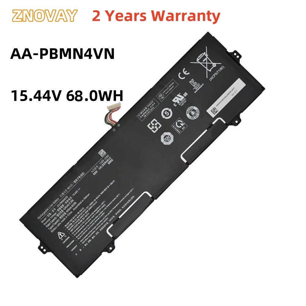 ZNOVAY 68WH AA-PBMN4VN Laptop Battery For Samsung Galaxy Book Pro 360 15 NP950XDB NP950XDB-KA1US NP9