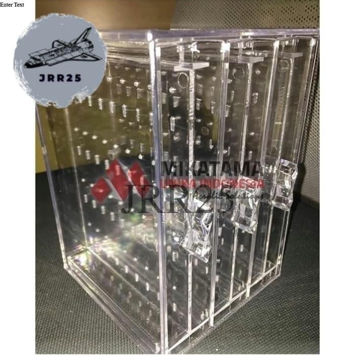 Akrilik Rak Tempat Anting