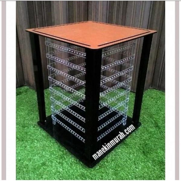 Display Anting Putar /Display Anting Akrilik