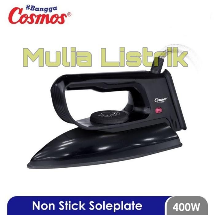 Setrika Cosmos Ci3120N Jet Black Setrika Anti Lengket