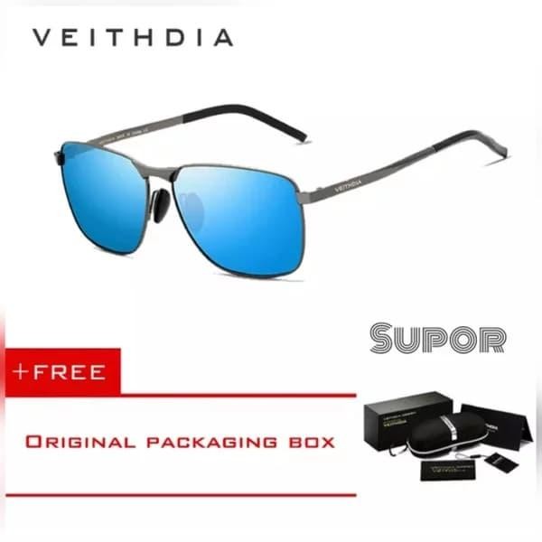 Av02 Kacamata Sunglasses Veithdia Ori Polaroid Pria Kacamata Polarized