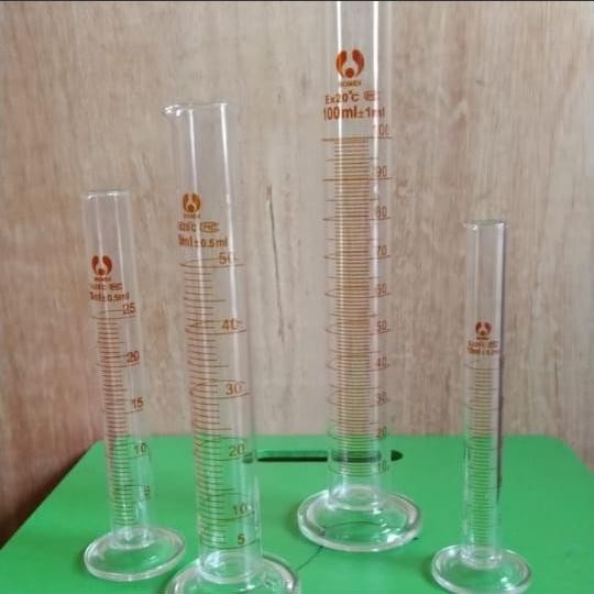 Gelas Ukur Kaca 1000 Ml. Measuring Cylinder 1 L. Bomex
