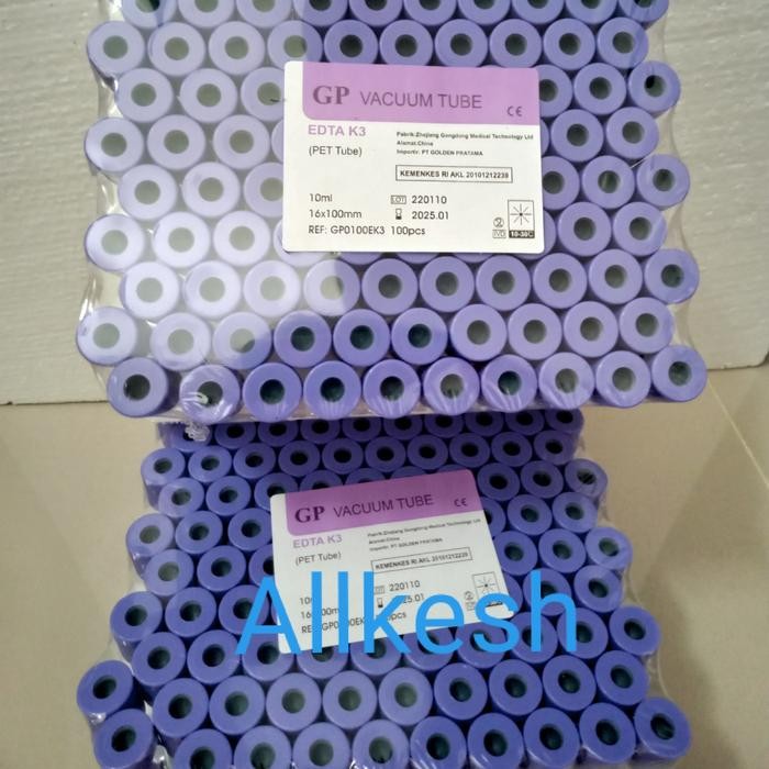 Tabung Edta 10 Ml Gp