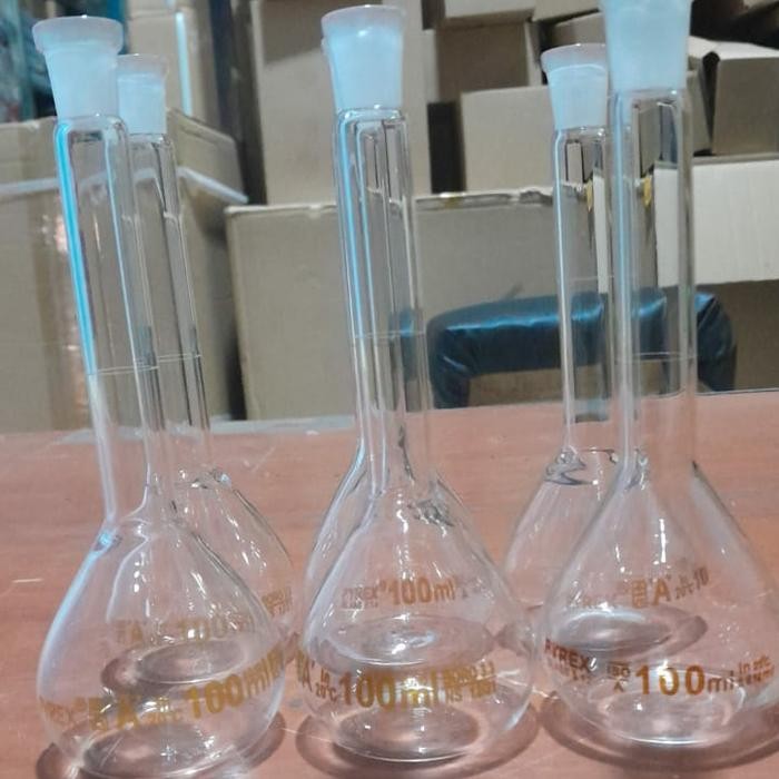 Labu Ukur 100Ml Iwaki Pyrex Murah
