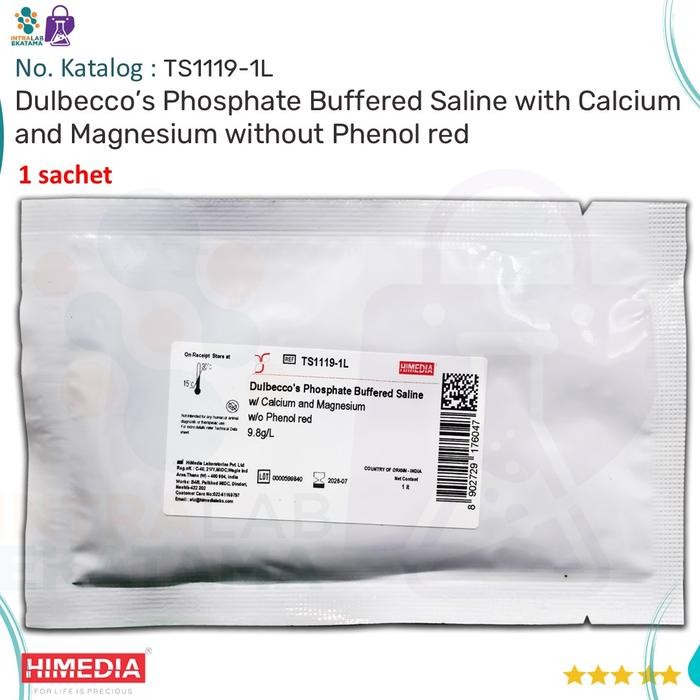 DulbeccoS Phosphate Buffered Saline 1L