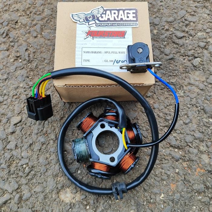 Spull Lampu Fullwave Gl 100 Pnp Spul Pengisian Fullwave Astrea Grand Bulus Spool Dc Impressa Legenda