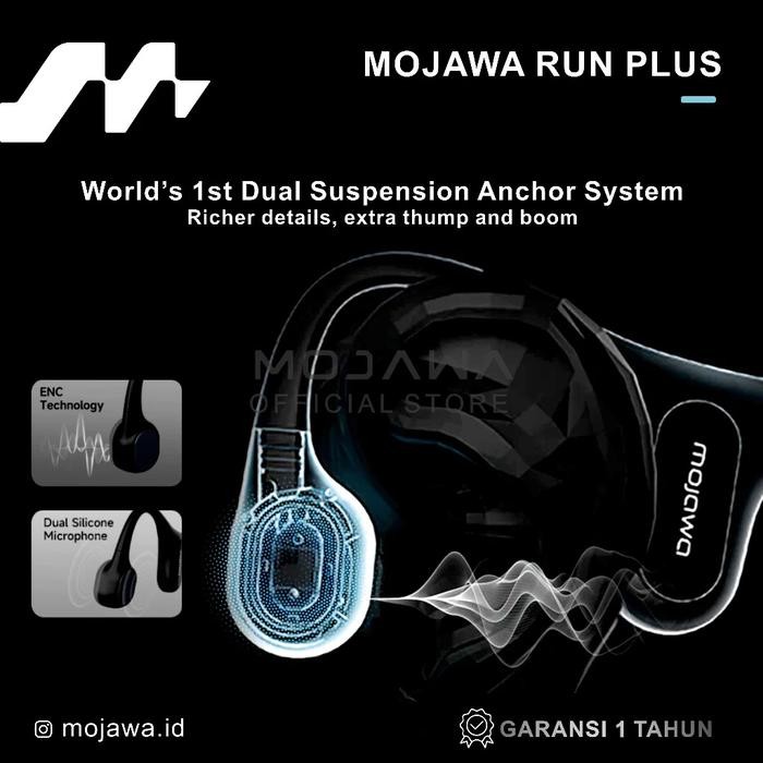 Cuci Gudang Mojawa Run Plus - Ip68 Waterproof Sports Headphones