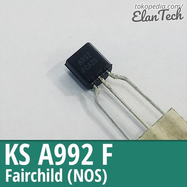 Transistor A992 Fairchild KSA992F KSA992 2SA992 PNP ElanTech *