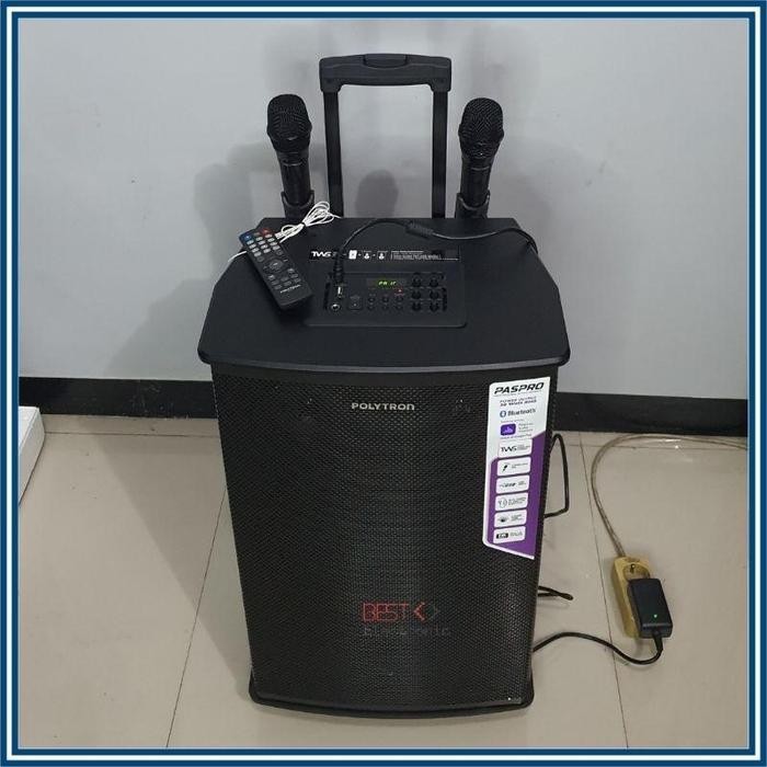 SPEAKER MEETING POLYTRON PAS PRO 12F6 PASPRO 12F6 SPEAKER PORTABLE PROFESSIONAL ACTIVE SPEAKER