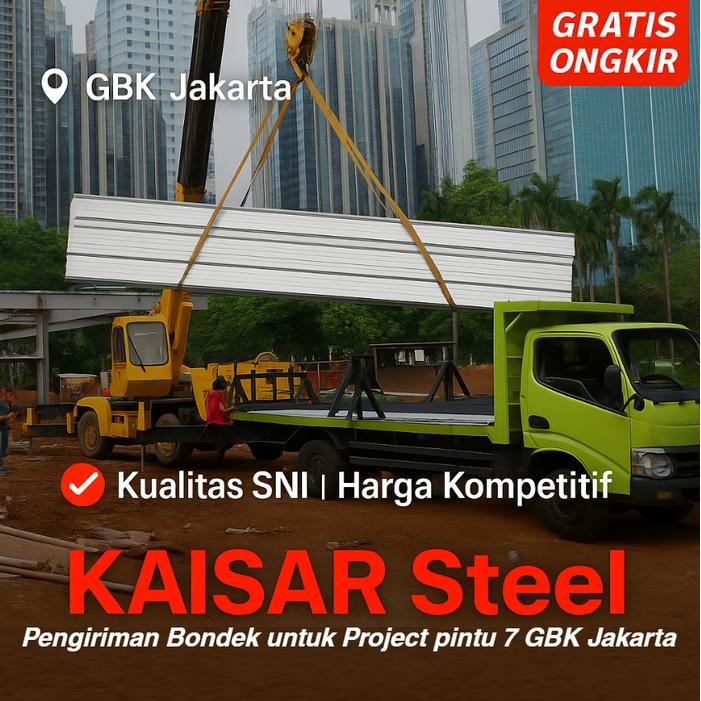 Bondek Galvanis alas cor 0.75 mm *