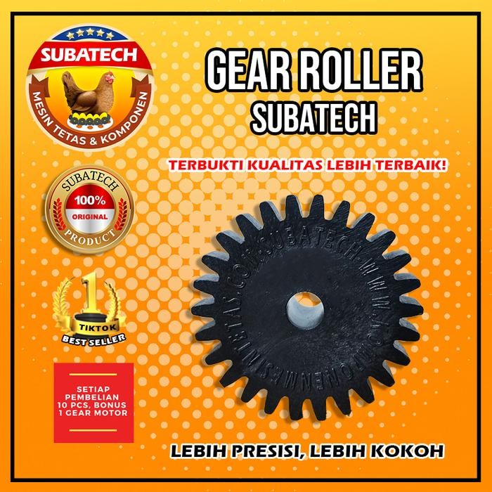 Gear Roller Mesin Tetas Telur Full Otomatis Penetas *