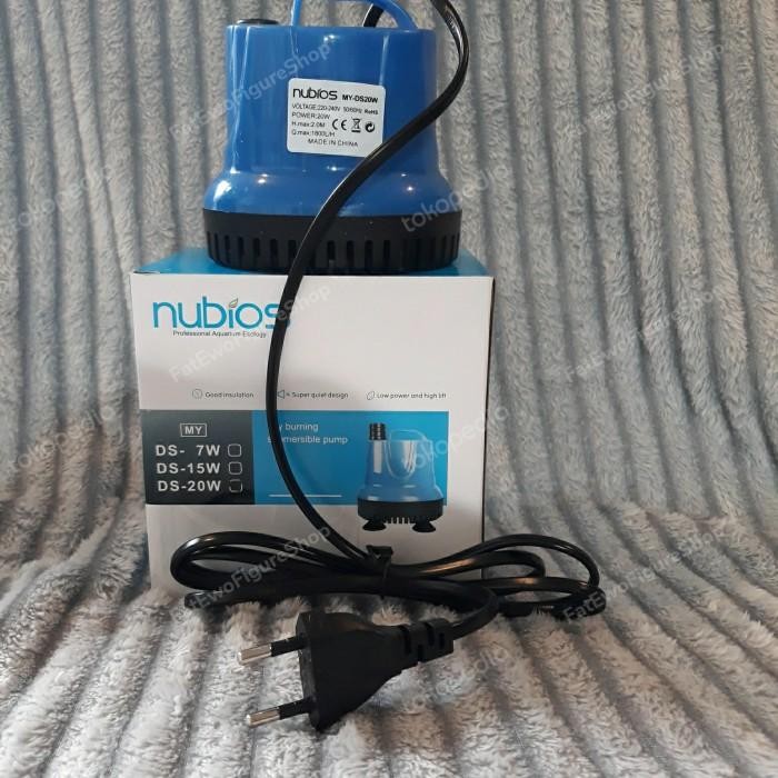 NUBIOS MY DS 20 WATT POMPA CELUP AQUARIUM KOLAM 1800 L/H