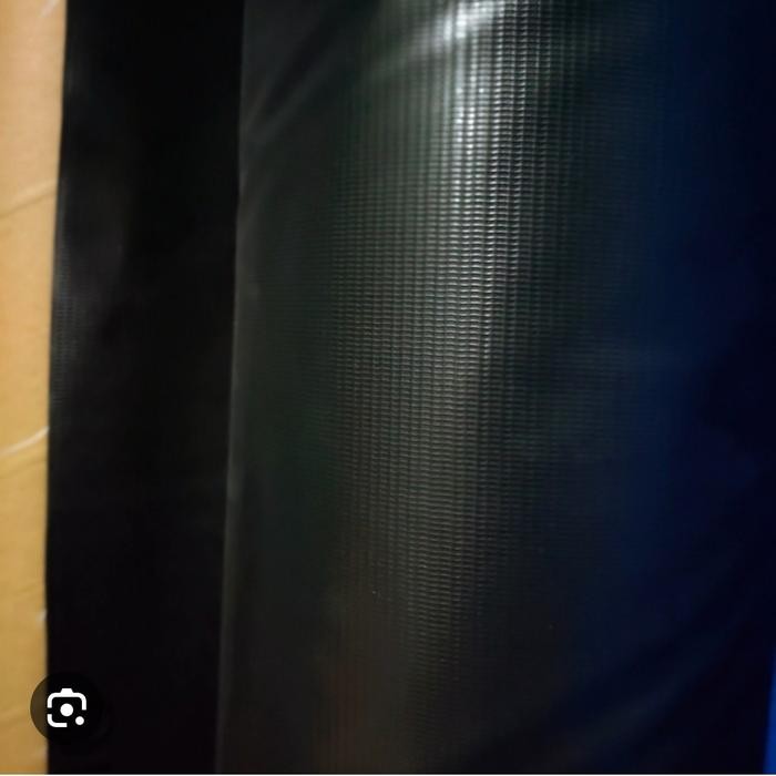 Terpal Tenda 3X4 Terpaulin Semi Karet Korea Warna Hitam Pasti Ori