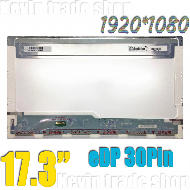 n173hge n173hge-e11 n173hge-e21 b173htn01.1 17.3 Laptop lcd screen 30pin for Asus G74SX-A1 for MSI G