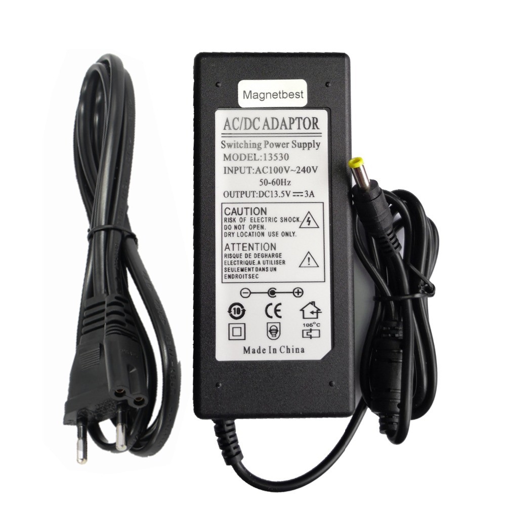13.5V 3A Adapter Charger For Epson V33 V370 V220 V330 V300 V330p V37 V100 Scanner Power Power Cable 